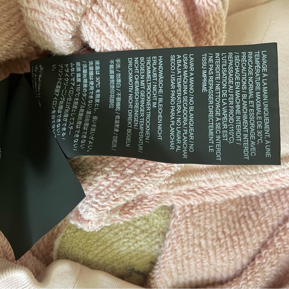 NWOT PALM ANGELS SWEATSHIRT size M in Cherry pink - Picture 14 of 16